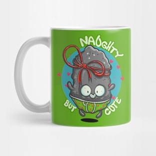 Christmas Coal Naughty But Cute! Mug